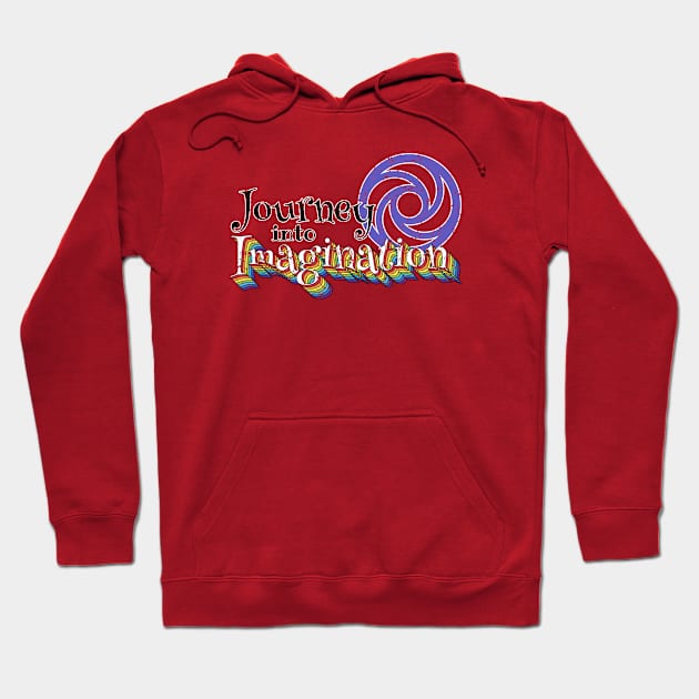 Journey Into Imagination - Distressed Hoodie by Florida Project